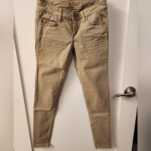 American Eagle Outfitters Tan Super Stretch Jeggings - Sz 00S